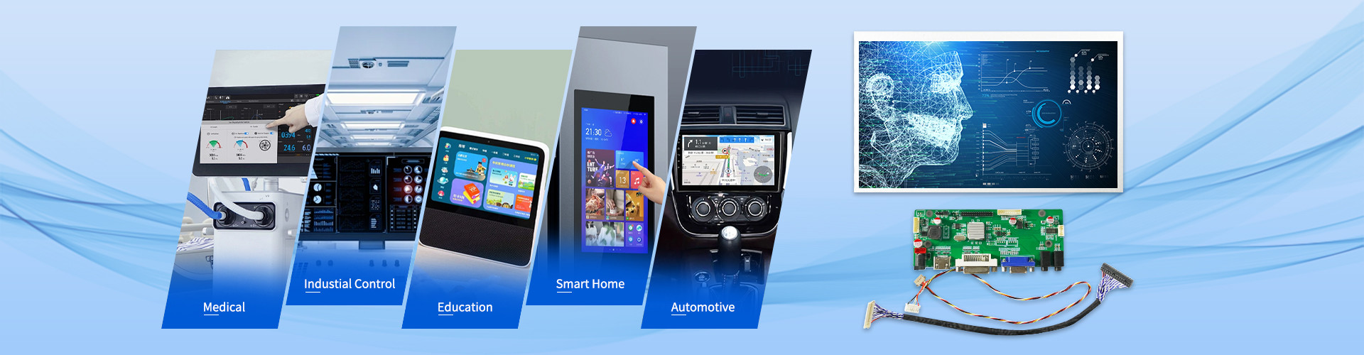 Qualità Pannello di visualizzazione AUO fabbrica