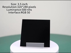 3.45 pollici Custom Capacitive Touch Panel Risoluzione 800*480 pixel Luminosità 500 nits Alta luminosità